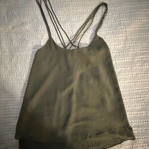 [S] Twik Olive Green Camisole Top